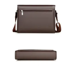 Elegant shoulder bag - business briefcase - with a walletWallets