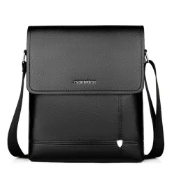 Elegant men's shoulder bag - leatherBags