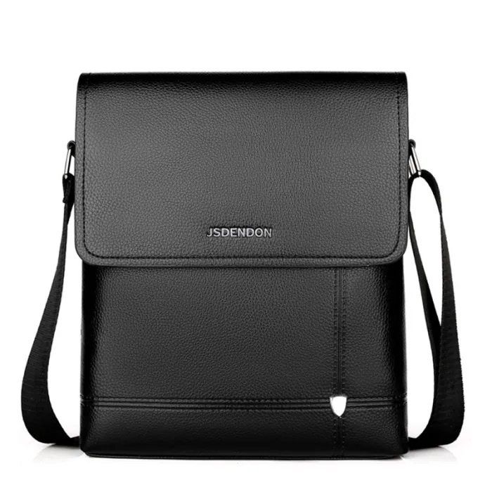 Elegant men's shoulder bag - leatherBags