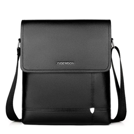 Elegant men's shoulder bag - leatherBags