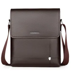 Elegant men's shoulder bag - leatherBags