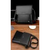 Elegant men's shoulder bag - leatherBags