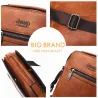 JEEP BULUO - men's leather shoulder bag - with a walletBags