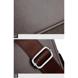 Vintage shoulder bag - leather briefcaseBags