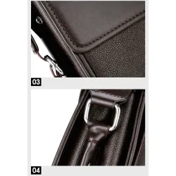 Vintage shoulder bag - leather briefcaseBags