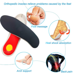 Orthopedic shoe insole - arch support - cushion padFeet