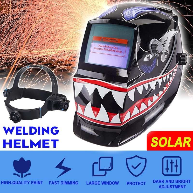 Auto darkening welding helmet - solar - MIG - TIGHelmets