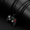 Trendy necklace - Gamepad with rhinestones - unisexNecklaces