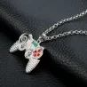 Trendy necklace - Gamepad with rhinestones - unisexNecklaces