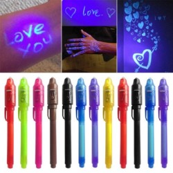 Invisible ink ball pen - with UV lightPens & Pencils