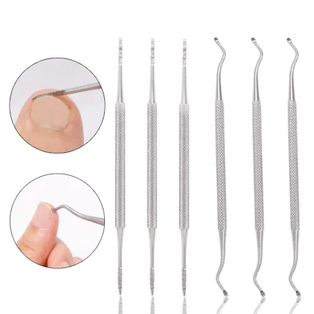 Ingrown toenail lifter - file - double ended hook - manicure / pedicure toolEquipment