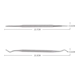 Ingrown toenail lifter - file - double ended hook - manicure / pedicure toolEquipment