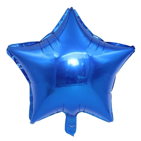 Foil balloons - helium inflatable - star shape - 45 cmBalloons