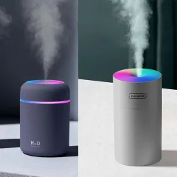 Mini air humidifier - essential oil diffuser - LED - USBHumidifiers