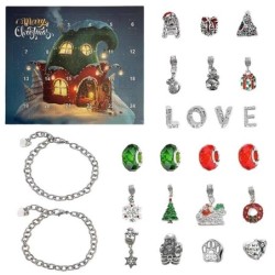 Christmas advent calendar - with bracelet making kitChristmas