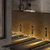 Recessed LED wall lamp - with motion sensor - outdoor IP65 - 3WWall lights