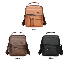 Leather shoulder bag - with zipper - wallet - waterproofBags