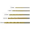 Titanium coated twist drill bits - 50 piecesBits & drills
