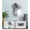 LED wall lamp - modern Nordic style - rotatable head - with switchWall lights