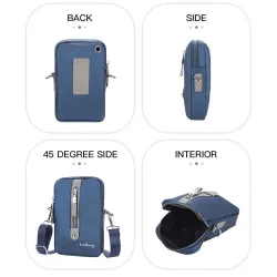 Multifunctional shoulder bag - waist belt bag - headphone holeBags