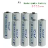 12V Ni-MH 3000mAh 2A rechargeable - AA battery -10 piecesBattery
