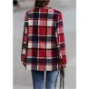 Trendy plaid jacket - short coatJackets