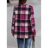 Trendy plaid jacket - short coatJackets