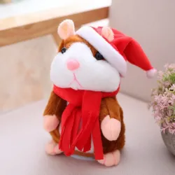 Christmas talking hamster - plush toyCuddly toys