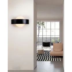 Modern LED wall lamp - square / round - 4WWall lights