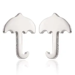 Small umbrella earrings - stainless steelEarrings