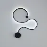 Modern wall lamp - LED - RGB remote - S - W - line shapeWall lights