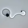 Modern wall lamp - LED - RGB remote - S - W - line shapeWall lights