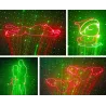 Colorful stage laser light - patterns projector - with remote - RG DMXStage & events lighting