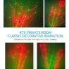 Colorful stage laser light - patterns projector - with remote - RG DMXStage & events lighting