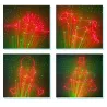 Colorful stage laser light - patterns projector - with remote - RG DMXStage & events lighting