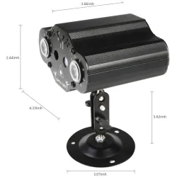 Stage laser projector - voice control - red / green / blue strobe lightsStage & events lighting
