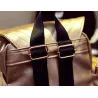 Waterproof leather backpack - with owl patternBackpacks