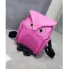 Waterproof leather backpack - with owl patternBackpacks