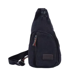 Men's canvas backpack - shoulder / crossbody bagBags
