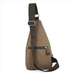 Men's canvas backpack - shoulder / crossbody bagBags