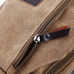 Men's canvas backpack - shoulder / crossbody bagBags