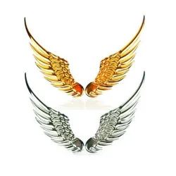 3D metal wings - car / motorcycle sticker - 2 piecesStickers