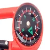 Plastic pocket compass - hook keyringKeyrings