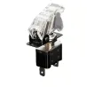12V 20A - LED SPST toggle rocker switch - with coverSwitches