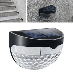 Outdoor wall light - solar lamp - waterproof - 6 LEDSolar lighting