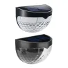 Outdoor wall light - solar lamp - waterproof - 6 LEDSolar lighting