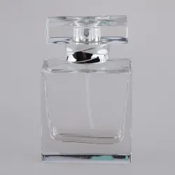 Glass perfume bottle - empty container - with atomizer - 50 mlPerfumes