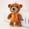 Crystal / diamond bear - keychainKeyrings