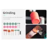 Mini electric drill with drill bits - variable speed - setBits & drills