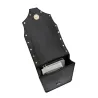 Small leather shoulder bag - punk style - skull / rivetsBags
